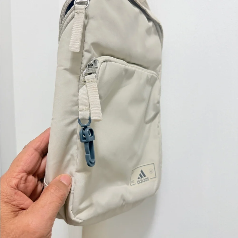 Adidas Men's Cream Crossbody Sling Bag